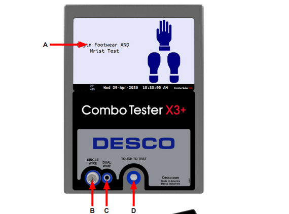 Bộ Combo Tester X3 – Desco 19265